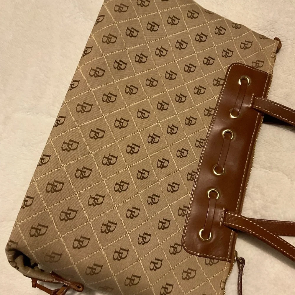 Dooney & Bourke Monogram Satchel Bag